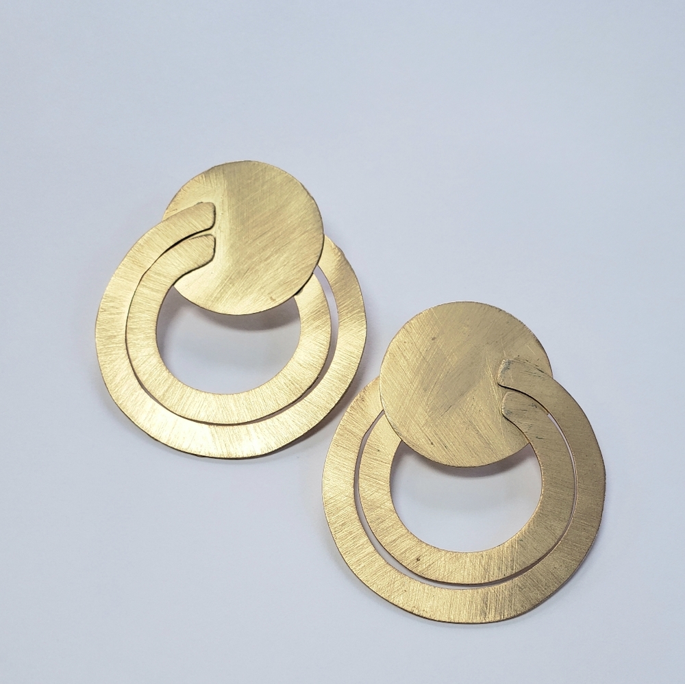 Gold Anthropologie Earrings